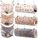 6 Pcs Rat Set Ferret Hanging Tunnel 3 Tier Guinea Pig Hideou.... Fixed Price $40.65.