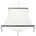 Pnaeut 2 Person Rope Hammocks For Outside, Handwoven Double No Stand, Cream. Fixed Price $184.17.