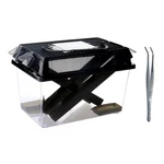 Naneezoo Cricket Keeper Feeder Pen W/ Water Food Dish Tube For Reptile Insects. Fixed Price $44.18.
