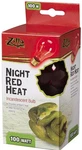 Zilla Incandescent Night Red Heat Bulb For Reptiles - 100 Watt. Fixed Price $15.67.