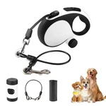 Retractable Dog Leash With Chew Proof CABLE,26 Ft Durable For Large.... Fixed Price $38.60.
