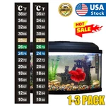 1/3PCS Aquarium Thermometer Strips, Fish Tank Sticker, Terrarium Usa. Fixed Price $7.90.
