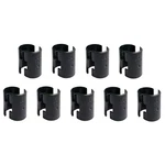 Wafjamf 18 Pack Wire Shelving Shelf Lock Clips For 1" Post- 9 Pairs .... Fixed Price $12.70.
