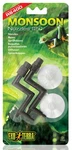 Exo Terra Monsoon Spray Nozzles 2 Set Incl. Suction Cups. Fixed Price $13.56.