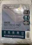 Micropuff Microfiber Down Alternative Mattress Pad Twin Xl 39 X80. Fixed Price $16.91.