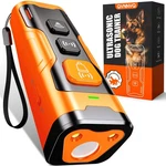 Qvnnvq Stop Dog Barking Fast & Safely, Ultrasonic Handheld, Orange. Fixed Price $48.59.