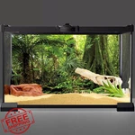 Awert 48X24" Forest Terrarium Background, Reptile Habitat. Fixed Price $20.00.