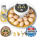 18 Incubator Automatic Turning & Humidity Control For Chicken Duck Eggs. Fixed Price $90.73.