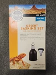 Thrive Reptile Pet Desert Basking Dome And Bulb Set 100 Watt. Fixed Price $19.99.