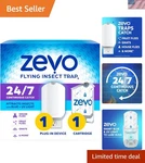 Electric Flying Insect Trap Starter Kit - Zevo Mosquito Killer Fruit .... Fixed Price $32.99.