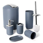 Moss & Stone 6 Pcs Bathroom Accessories Set, Decor Sets Includes Soa.... Fixed Price $33.43.