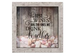 Lawrence 10X10 Wine Cork Holder Shadow Box - Weathered (same Shipping Any Qty). Fixed Price $29.95.