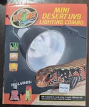 Brand New! Zoo Med Mini Desert Uvb Lighting Combo. Fixed Price $9.99.