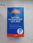 Great Choice 60-WATT Daytime Incandescent Heat Bulb (new). Fixed Price $6.00.