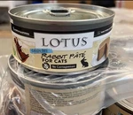Lotus Grain Free Rabbit Recipe Cat Food, Six, 5.3 Oz Cans. Fixed Price $20.00.
