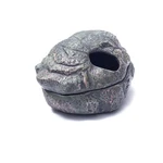 Zoo Reptile Shelter 3 In Cave, Medium 10"L X 8"W 6"H, Black. Fixed Price $47.99.