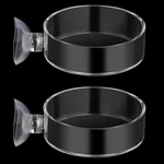 60MM Fish Tank Feeder Dish Aquarium Shrimp With Suction Clear 2. Fixed Price $10.52.