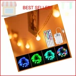 Omika 20FT Battery Powered String Lights, 40 Led 24 Color Changing Opera. Fixed Price $23.63.