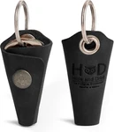 Hide & Drink Full Grain Leather Wrap Keychain, Organizer Snap Closure, Ring. Fixed Price $28.38.