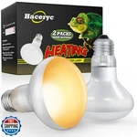Haceryc Heat Lamp, 2 Pack 100W Bulbs For Reptiles, Amphibia. Fixed Price $20.00.