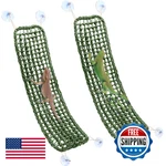 Silkfly 2 Pieces Bearded Dragon Hammock Lizard Reptile Climbing Lounger Seagrass. Fixed Price $39.93.
