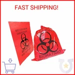 Daarcin Red Biohazard Waste BAGS,20PCS 16.5X20IN/42X51CM Medical Action Infectio. Fixed Price $9.93.