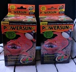 Lot Of 2: Zoo Med Powersun Lamp 100W Self-ballasted Vapor Uvb. Fixed Price $67.50.