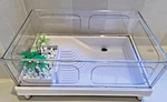 Turtle Tank Reptile Terrarium Acrylic Tortoise Habitat Aquarium New. Fixed Price $32.42.