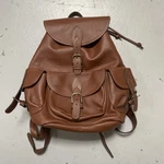 Custom Hide Genuine Leather Brown Rucksack Original Backpack Made Usa $669. Fixed Price $223.99.
