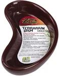 Reptile, Zilla Kidney Shaped Terrarium Dish - Food Or Water Small 4" Long. Fixed Price $12.16.