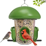 Lona Bird Feeders For Outdoors Hanging 3 Separate Compartments, Normal Green. Fixed Price $48.59.