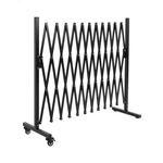 Expandable Barricade Gate 129 Metal Safety Barrier With Casters Smonter Portable. Fixed Price $179.99.
