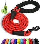 Taglory Rope Dog Leash 6 Ft With Comfortable 1/2 X (20 120 Lbs.), Red. Fixed Price $22.52.