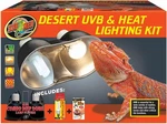 Zoo Med Desert Uvb And Heat Lighting Kit, LF-31. Fixed Price $43.35.