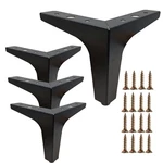 5 Inch Black Furniture Legs, For Set Of 4 Cabinet Dresse.... Fixed Price $26.28.