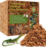 10LB Coconut Chip Substrate For Reptiles, 72 Quart Fiber. Fixed Price $42.99.