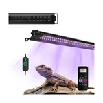12W Uvb Light, Dimming Uva Reptiles Strip Lamp, Lcd Remote Contro.... Fixed Price $65.27.