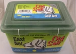 Betts 8PM 8FT Old Salt Cast Net 8LB 3/8" Mesh Lead Weights. Fixed Price $122.09.