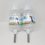 Lot Of 2 New Lixit Top Fill No-drip Water Bottles For Dogs 44 Fl Oz. White. Fixed Price $29.95.