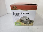 Zilla Basking Platform And Filter 98 Gph - Aquarium Small. Fixed Price $19.99.