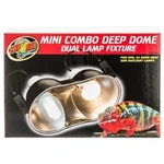 Zoo Mini Combo Deep Dome Dual Lamp Fixture LF-19. Fixed Price $38.99.
