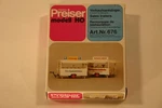 Preiser 676 Ho Circus Food Sales Trailers Plastic Model Kit (pack Of 2). Fixed Price $14.99.