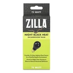 Zilla Incandescent Bulb, Night Black, Ideal For Nocturnal Reptile Spec. Fixed Price $12.86.