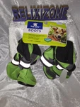 Top Paw Black & Green Reflective Waterproof Dog Boots (s) (new). Fixed Price $14.99.