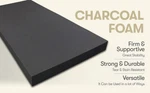 Foamtouch Variety Sizes Of Charcoal High Density Upholstery Cushion Sheets. Fixed Price $32.49.