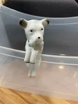 Randy Hanging Dog & Puppy By Slomermaid 5 Aquarium Deco DR20. Fixed Price $17.00.