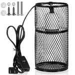 Best Vihose Pcs Reptile Heat Lamp Guard With 150W Ceramic Emitter Basking Anti. Fixed Price $38.55.
