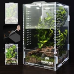 Acrylic Jumping Spider Habitat, Insect Terrarium, Bug Enclosure, Praying Mantis. Fixed Price $15.16.