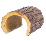 2-PACK Aquaglobe Reptile Resin Log Hideout Medium 5"X3"X2.5" Terrarium Decor. Fixed Price $14.99.