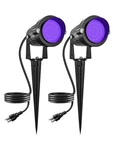 Doreio Halloween Spotlight 15W Led Black Lights Landscape Lighting Waterproof.... Fixed Price $45.59.